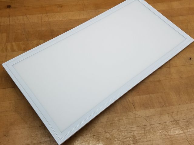 PL1X2-24W LED Panel Light W/ AD-LPG-T9AA-42V720 LED Driver, 100